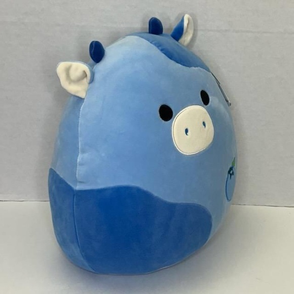 RUTANYA 🫐🐄 12" Blueberry Cow Original Squishmallow By Kellytoy Plush ☆ NWT ☆ - Picture 6 of 7